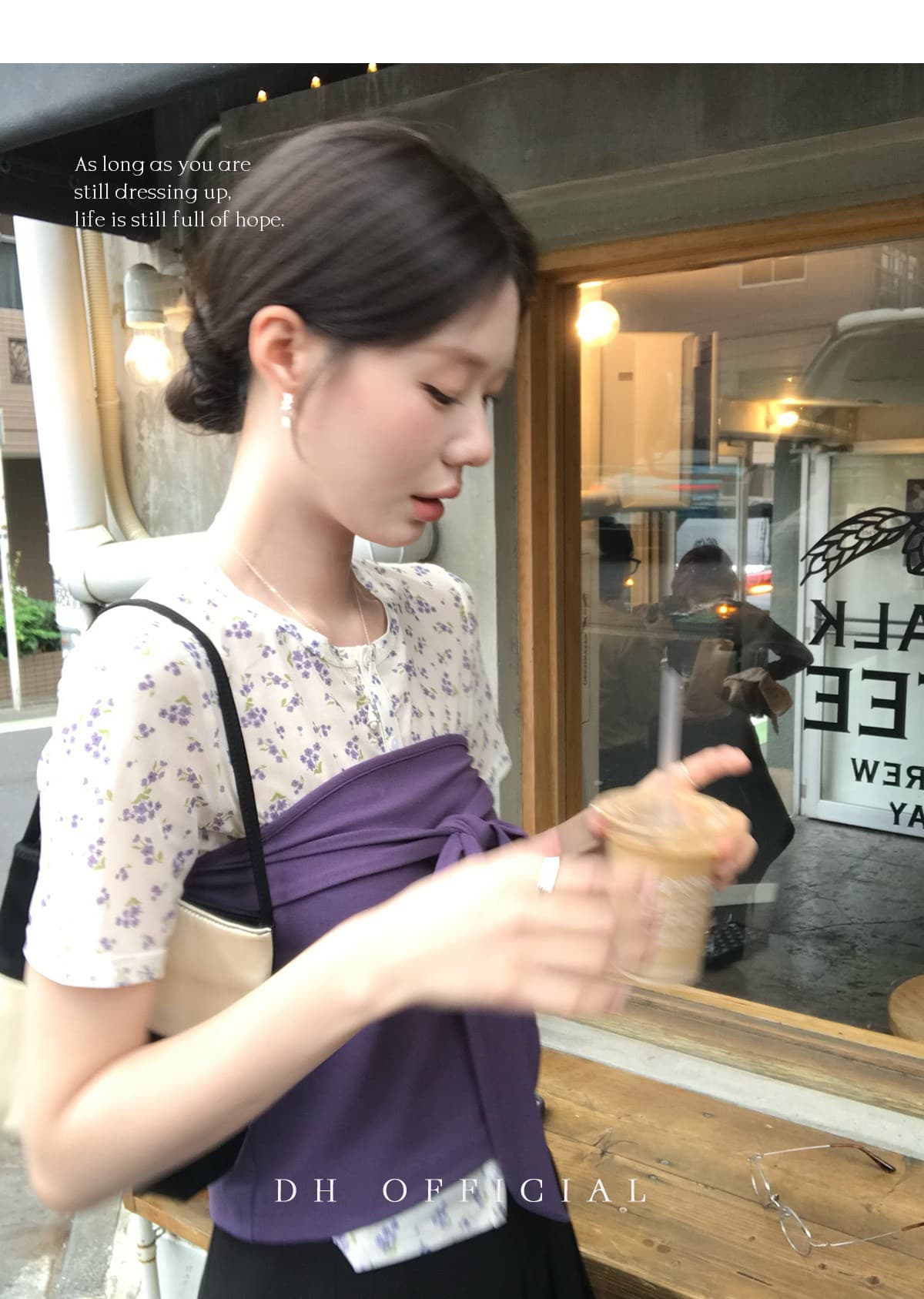 한 부서 작은 원 칼라 인사이드 가져 가라. 스택 착용 단색 스트랩 튜브탑 사실 두 조각 티셔츠 여성 여름 착용 잡아라. 의류 투피스 세트 상세 이미지 21