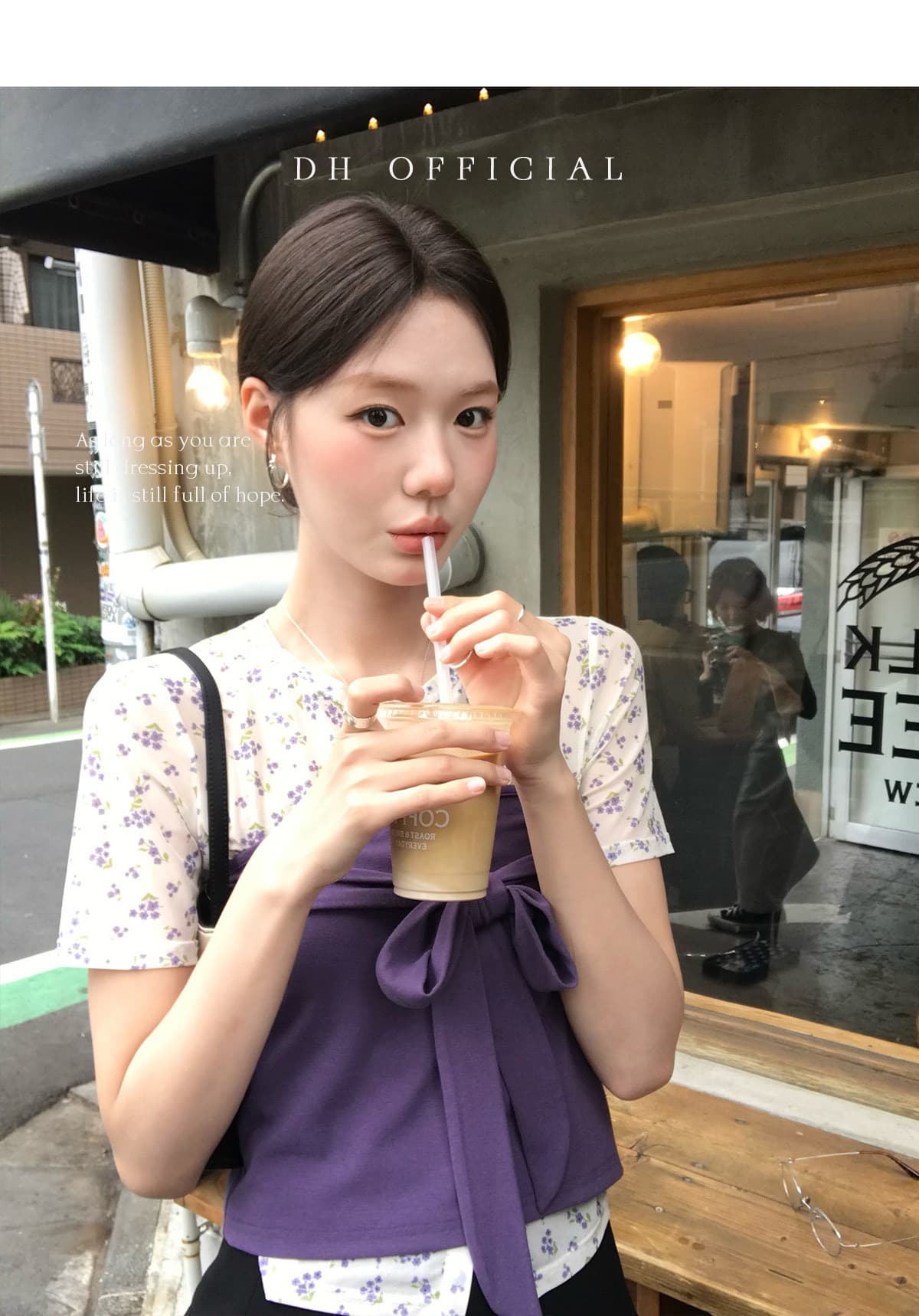 한 부서 작은 원 칼라 인사이드 가져 가라. 스택 착용 단색 스트랩 튜브탑 사실 두 조각 티셔츠 여성 여름 착용 잡아라. 의류 투피스 세트 상세 이미지 23
