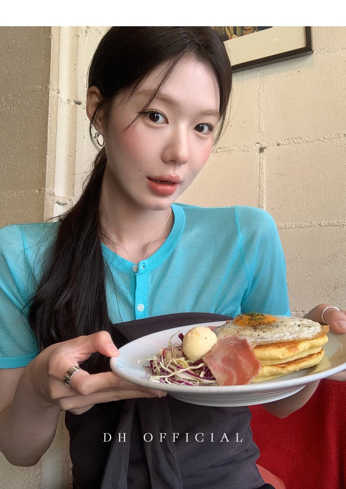 한 부서 작은 원 칼라 인사이드 가져 가라. 스택 착용 단색 스트랩 튜브탑 사실 두 조각 티셔츠 여성 여름 착용 잡아라. 의류 투피스 세트 상세 이미지 29
