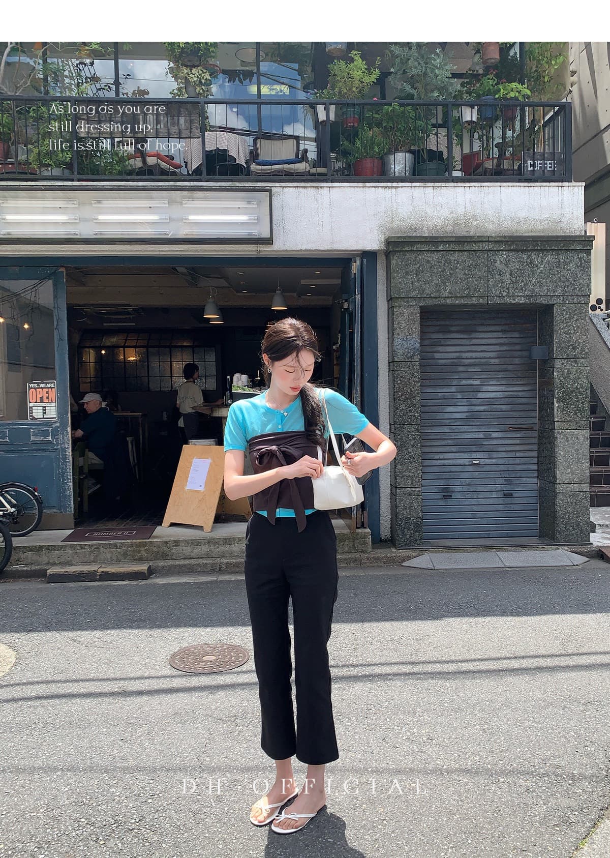 한 부서 작은 원 칼라 인사이드 가져 가라. 스택 착용 단색 스트랩 튜브탑 사실 두 조각 티셔츠 여성 여름 착용 잡아라. 의류 투피스 세트 상세 이미지 33