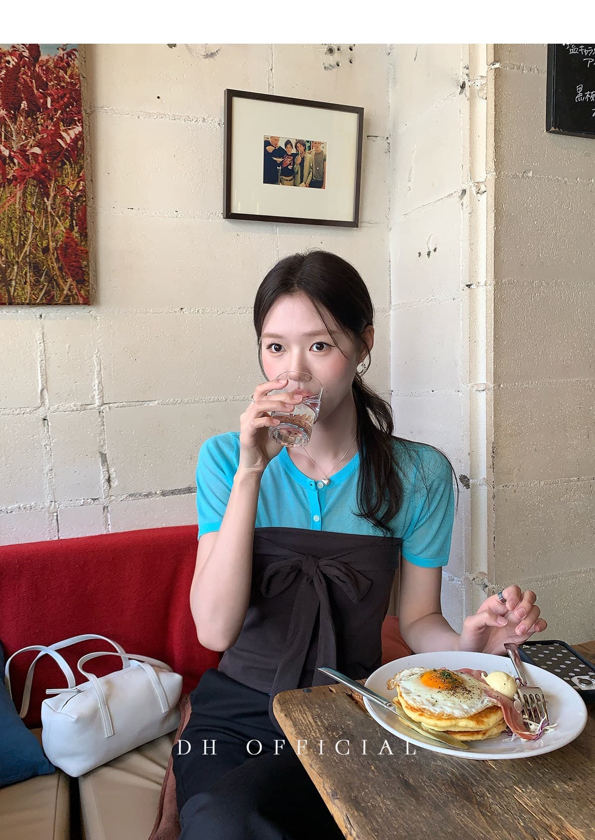 한 부서 작은 원 칼라 인사이드 가져 가라. 스택 착용 단색 스트랩 튜브탑 사실 두 조각 티셔츠 여성 여름 착용 잡아라. 의류 투피스 세트 상세 이미지 36