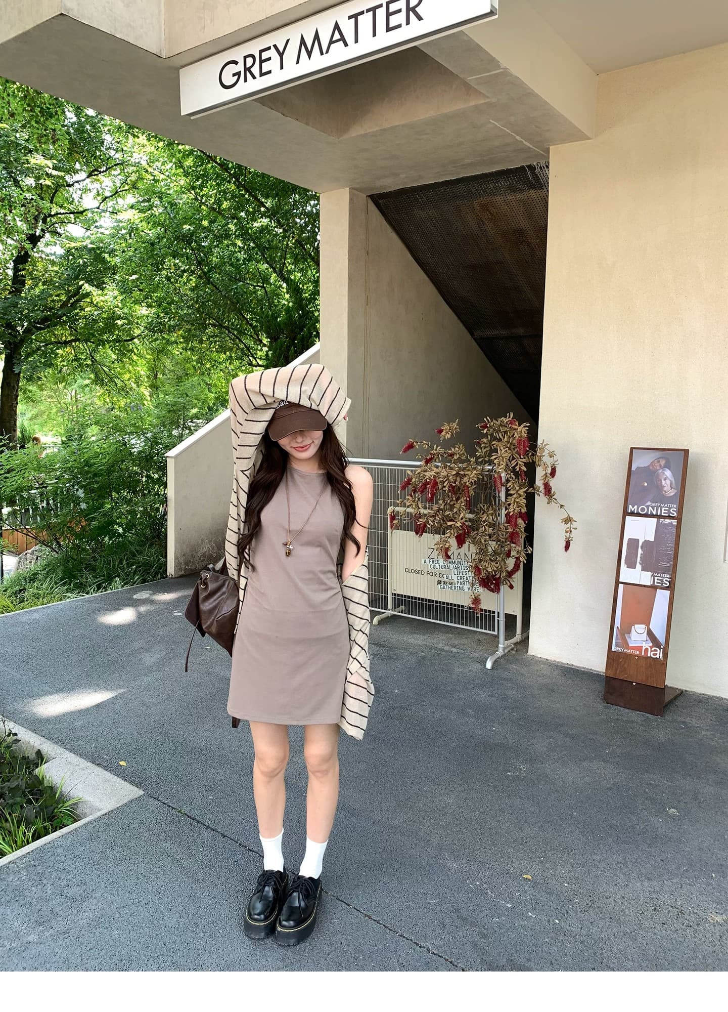 여름 미니멀리즘 품격 다용도 느긋한 바람 스트라이프 오픈 가디건 맨위 디자인 센스 캐주얼 루즈핏 니트 스웨터 외부 가져 가라. 상세 이미지 6
