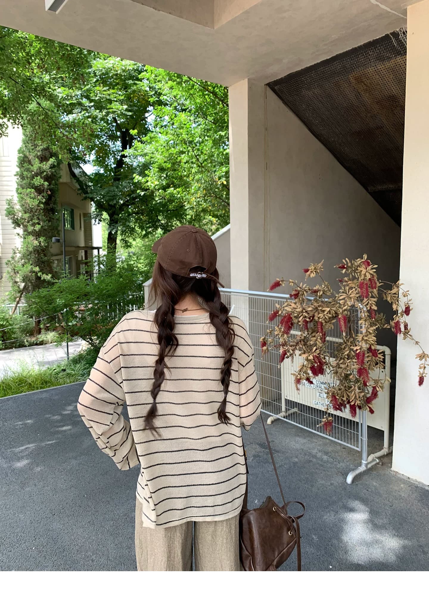 여름 미니멀리즘 품격 다용도 느긋한 바람 스트라이프 오픈 가디건 맨위 디자인 센스 캐주얼 루즈핏 니트 스웨터 외부 가져 가라. 상세 이미지 38
