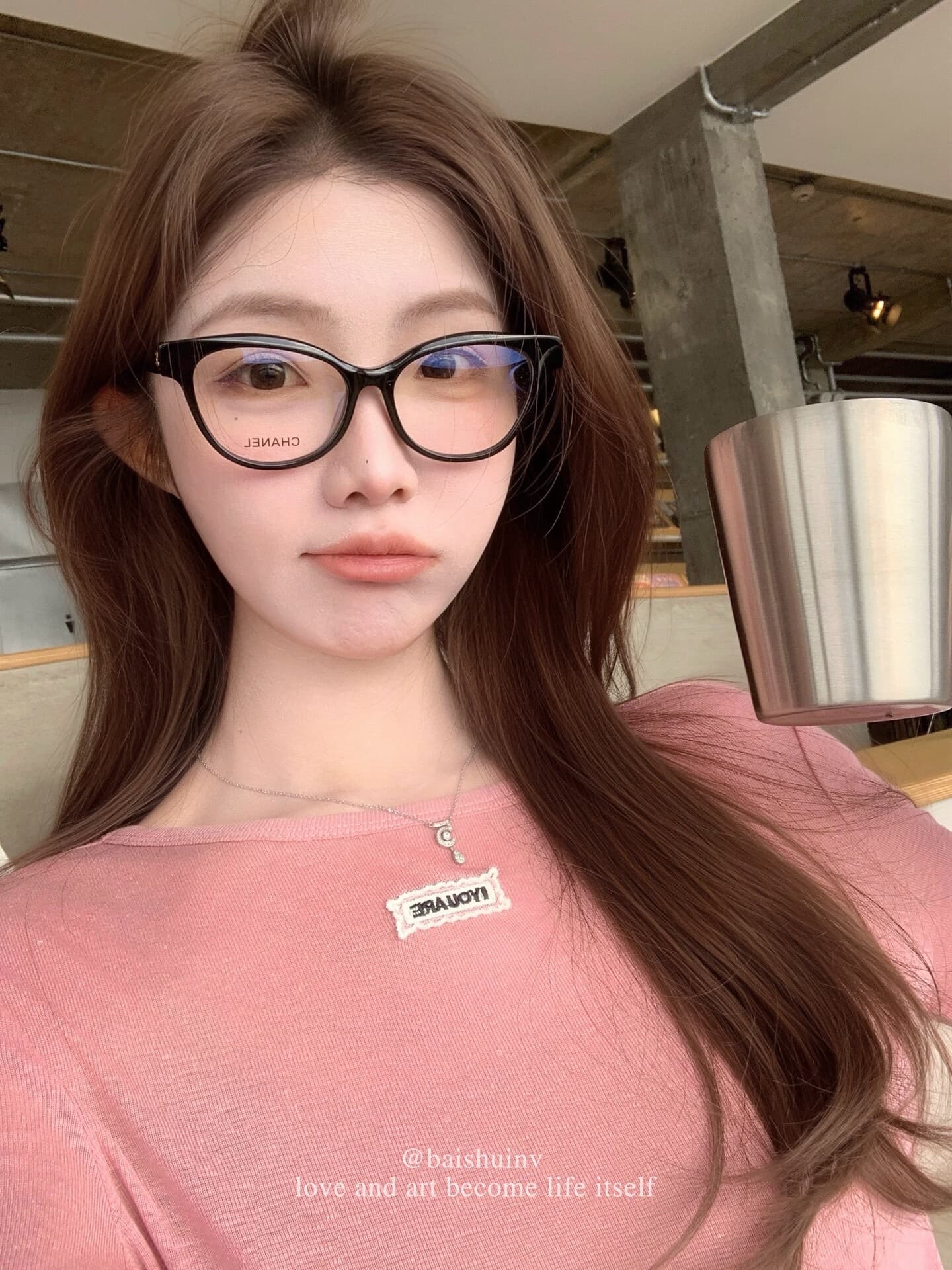 주간 실크 미니멀리즘 단색 라운드 넥 티셔츠 여성 여름 익스트림 제인 바람 얇은 스타일 마이크로 ~을 통해 긴팔 블라우스 허리 수축 자외선 차단 맨위 상세 이미지 6