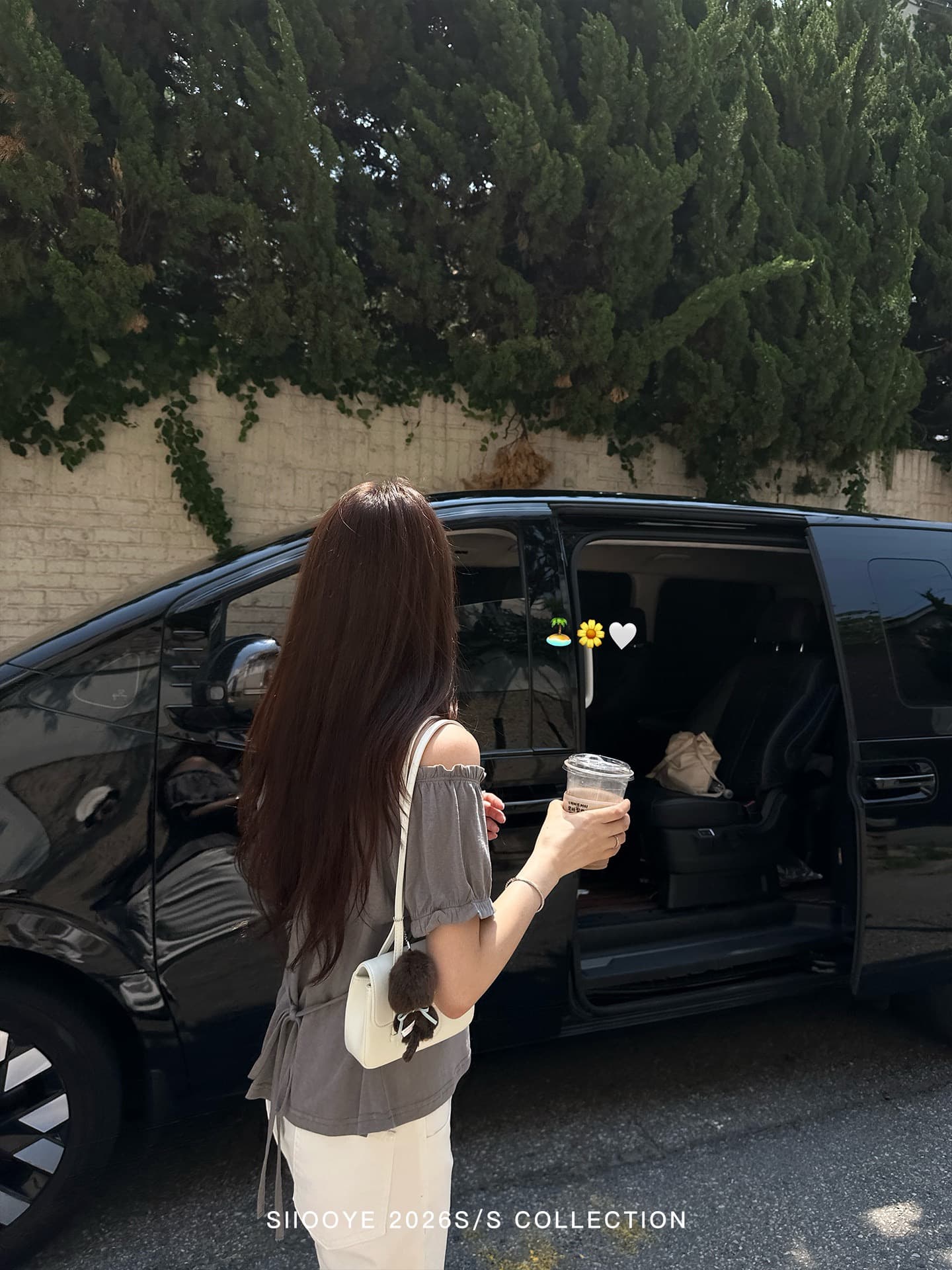 siiooye 정회원 반드시 buy 삼색 포함 주간 실크 프릴 레이스업 티셔츠 반팔 여성 여름 인형 셔츠 얇은 맨위 상세 이미지 3