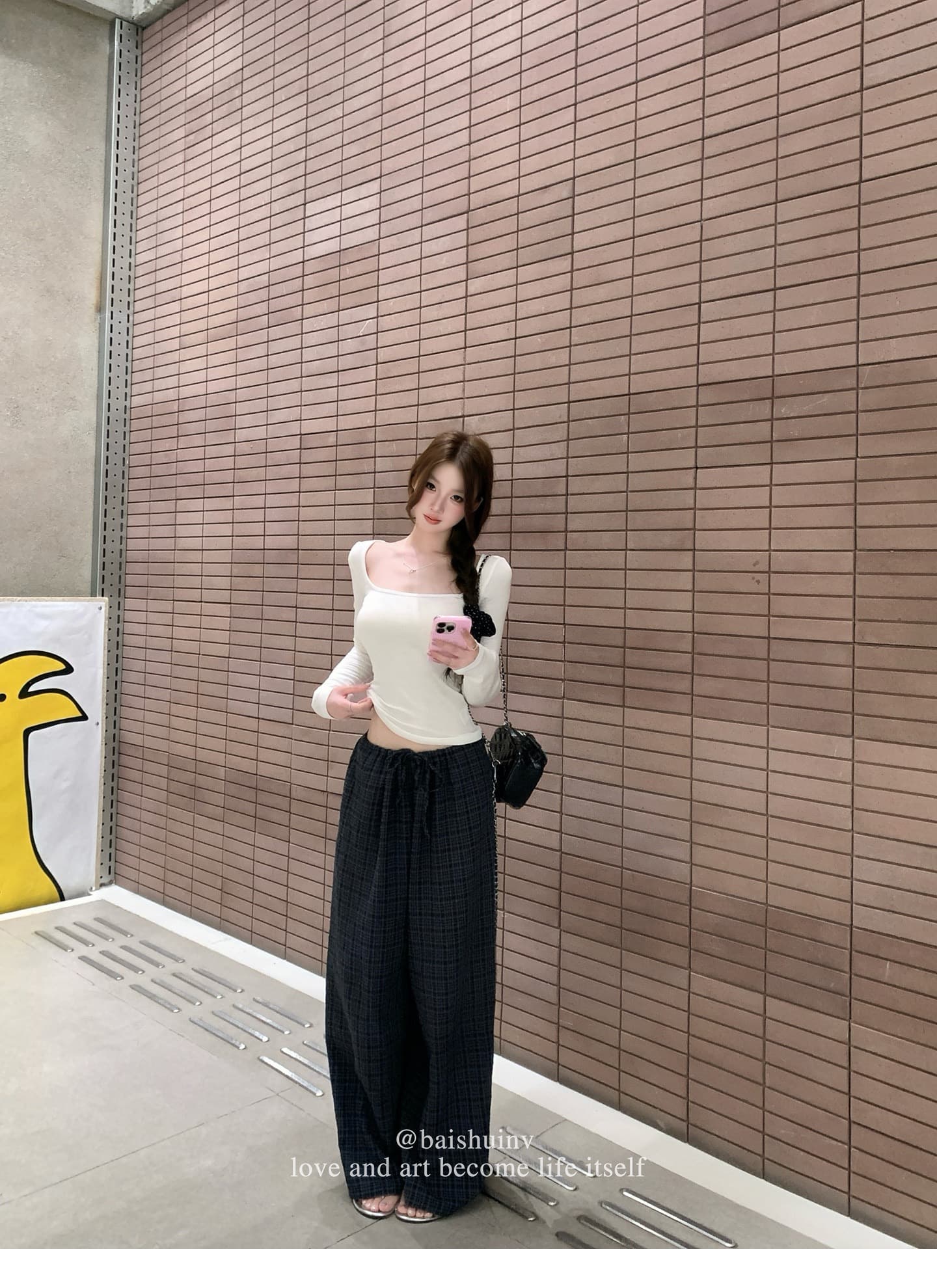 깊은 u 칼라 긴팔 티셔츠 여성 여름과 가을 얇은 스타일 한 부서 부드러운 허리 수축 핫걸 슬림해 보이는 다용도 작은 대중 스트라이프 맨위 상세 이미지 30