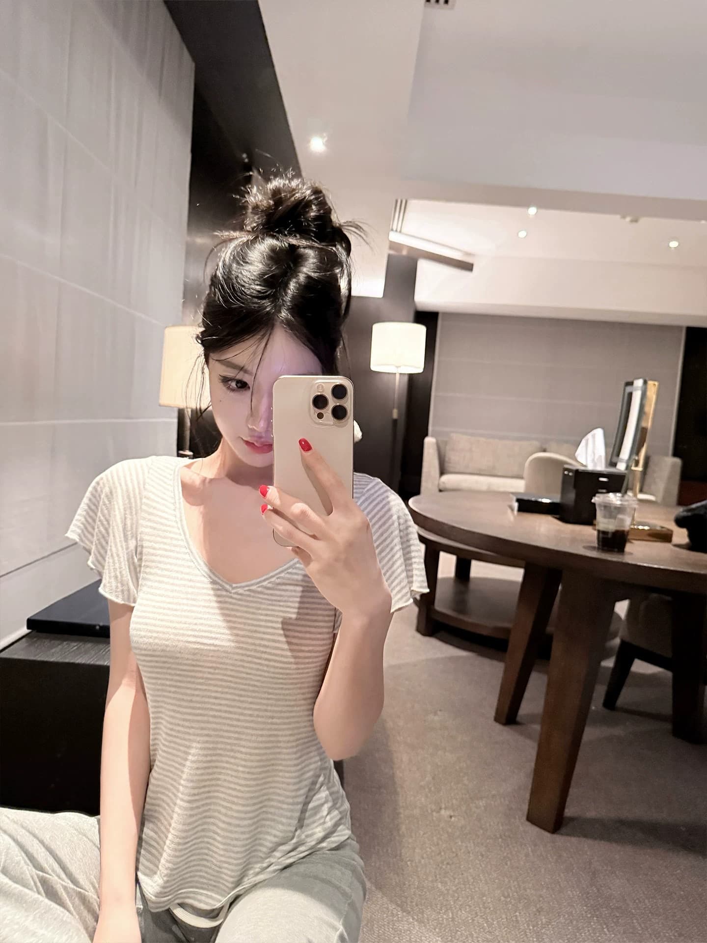 주간 실크 리브 원단 도루 피하다. 접근 원본 종류 새로운 허리 수축 슬림해 보이는 몸매 가꾸기 다용도 맨위 트렌디 상세 이미지 6