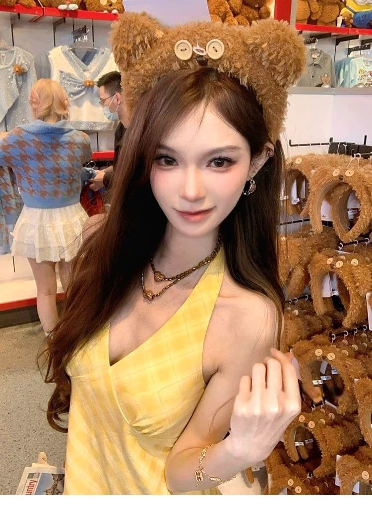 낭만주의 프랑스식 V넥 행침 목 여성 드레스 디자인 센스 태국 하이난 삼아 해변가 부드러운 휴가 바람 롱 스커트 상세 이미지 33