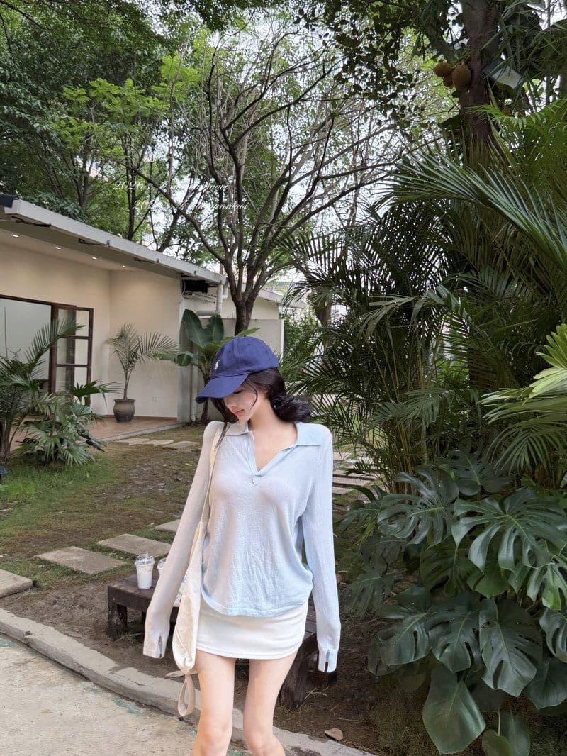 눈꽃 면 POLO 칼라 긴팔 티셔츠 여성 여름 얇은 스타일 통기성 태양 보호 셔츠 몸매 가꾸기 다용도 맨위 chic 트렌디 상세 이미지 22