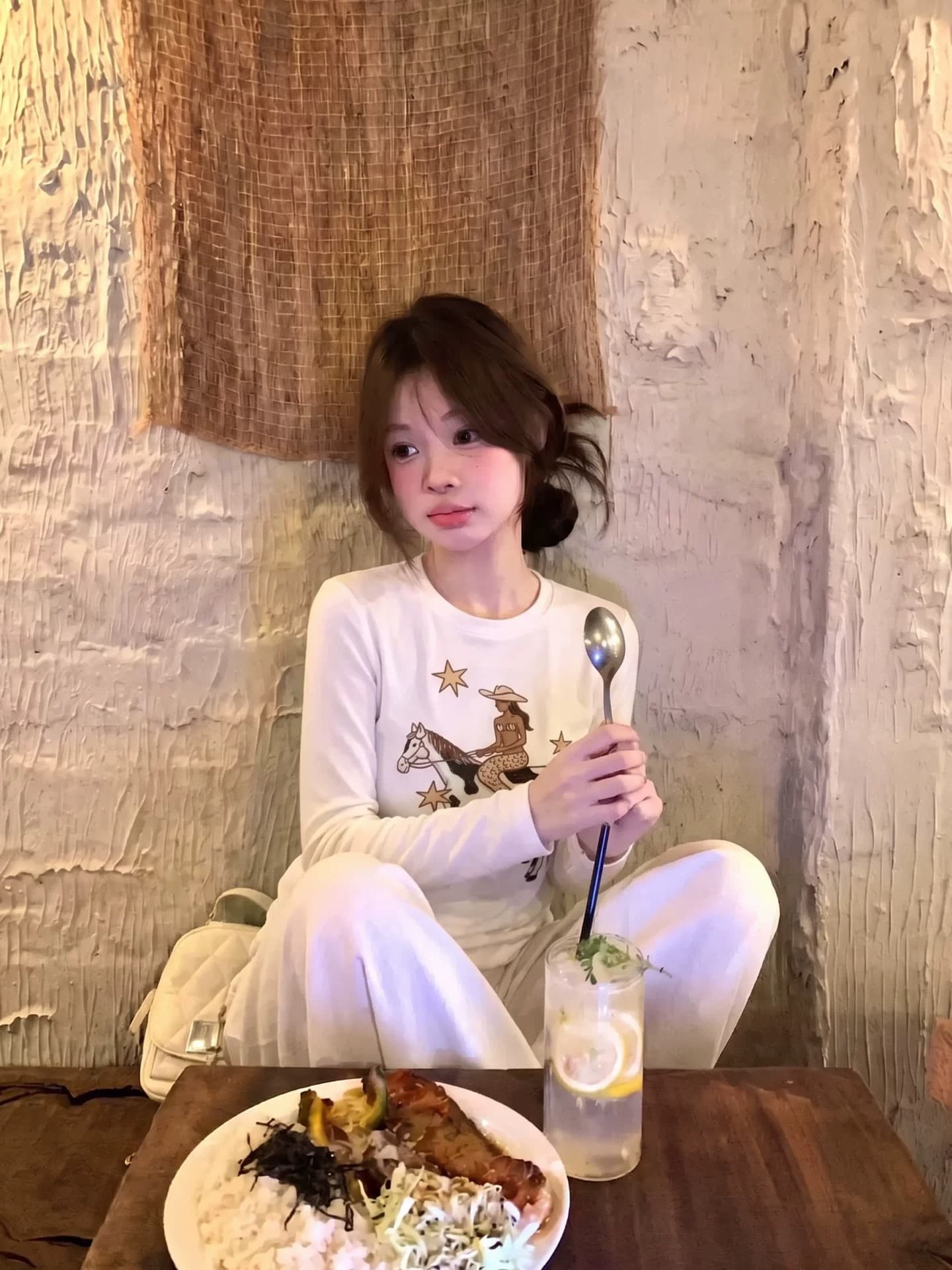40 사람들 면 260 그램 워터 마크 패턴 이른 가을 새로운 캐주얼 다용도 슬림해 보이는 인사이드 잡아라. 의류 상세 이미지 4