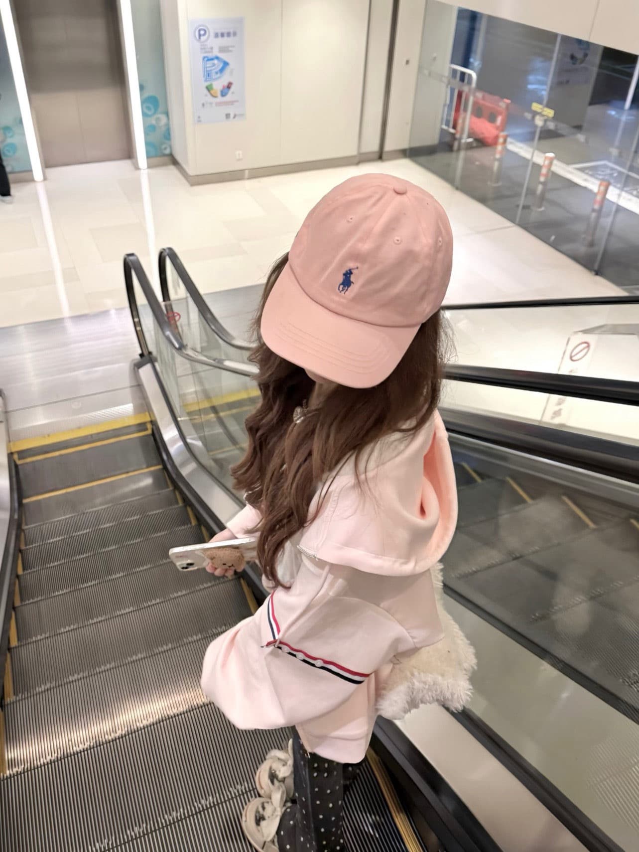 후아 면 복합 한 부서 봄 가을 지퍼 재킷 삼색 스트라이프 후드 오픈 가디건 후드티 여성 상세 이미지 3