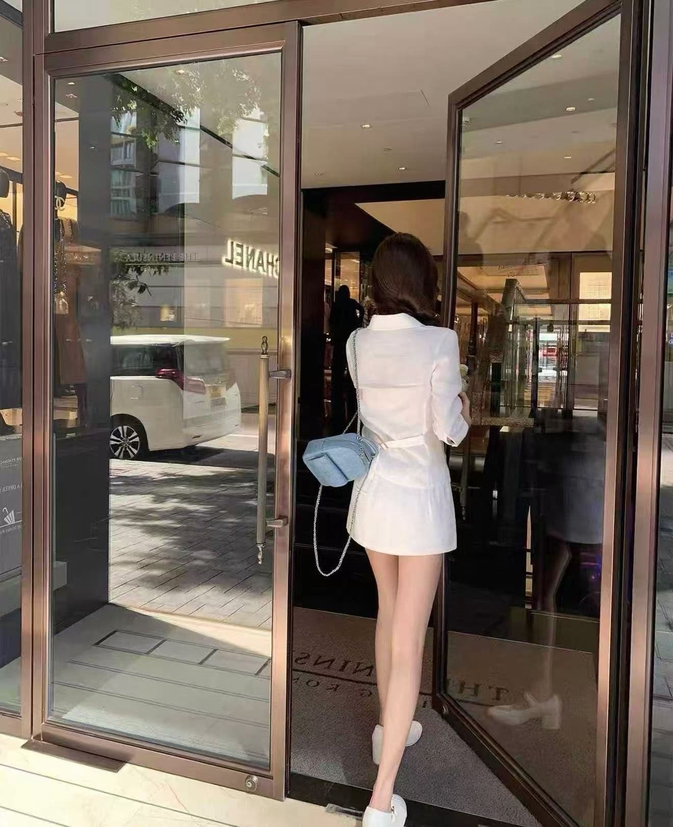 면 린넨 투피스 세트 세트 원본 표준 이미지 2