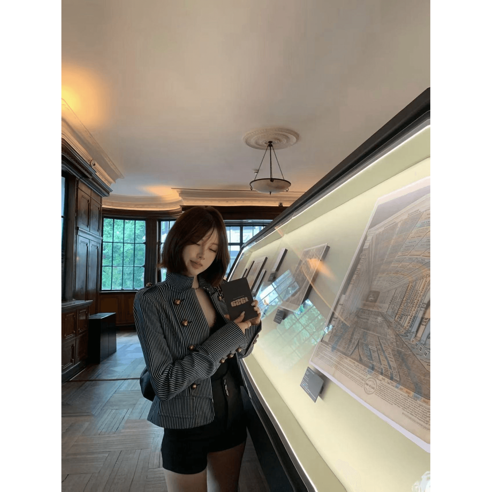 나폴레옹 이중 버튼 워시 물 카우보이 바깥 세트 이미지 5