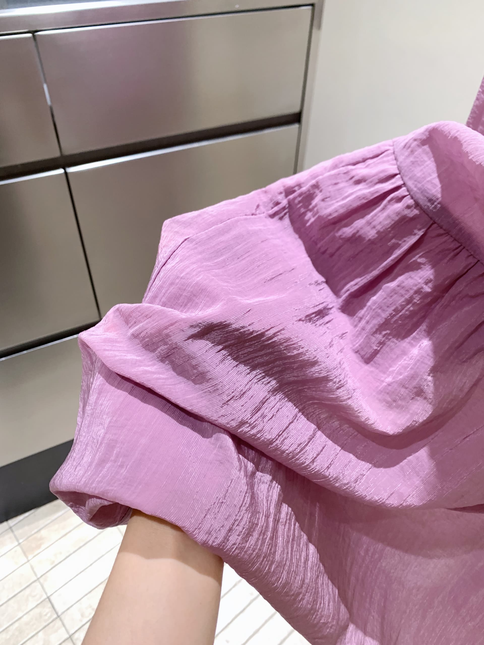 포도 나무 자매 같은 단락 한 부서 스택 착용 Tulle 광장 칼라 단추 슬립 여성 드레스 봄 여름 멜빵 길다 치마 상세 이미지 5