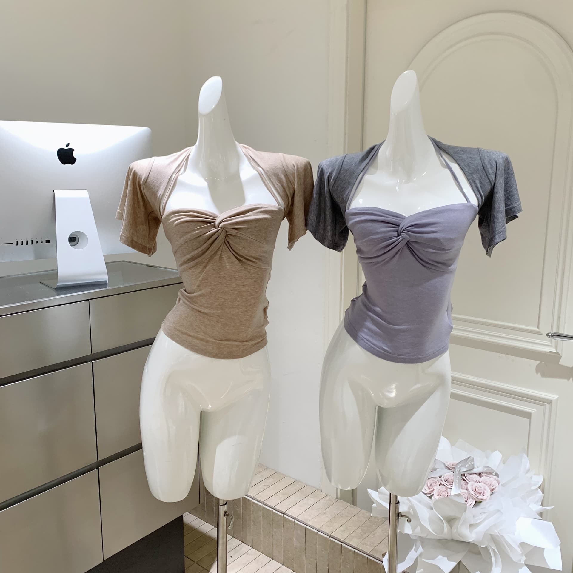 skk store 발레 연습 객실 슈퍼 부드러운 피부 센스 주간 실크 양모 순수한 욕망 트위스트 Pleat 행침 목 슬립 숄 여성
