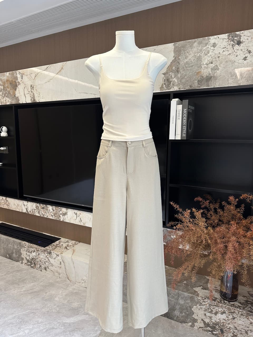 damin 레이디 체인 직사각형 얇은 스타일 거즈 스카프 면 린넨 다용도 롱 코트 거즈 스카프 숄 세트 상세 이미지 14