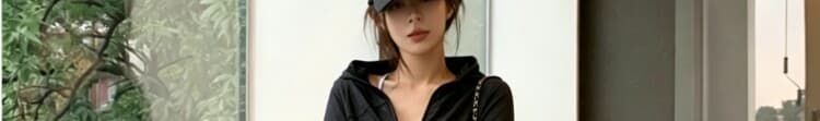 한 부서 캐주얼 운동 바람 자외선 차단 의류 자외선 차단 세트 여성 여름 새로운 몸매 가꾸기 슬림해 보이는 통기성 투피스 슈트 상세 이미지 3