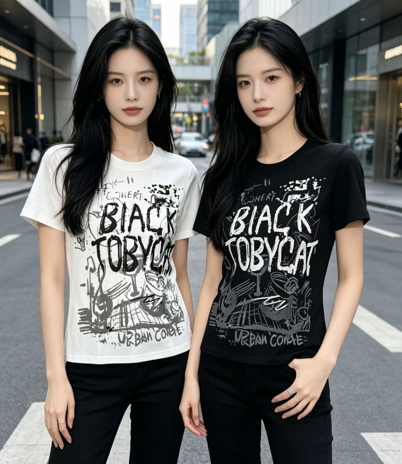 작은 대중 디자인 센스 알파벳 프린트 반팔 티셔츠 여성 여름 몸매 가꾸기 슬림해 보이는 화이트 라운드 넥 인사이드 가져 가라. 기본 셔츠 맨위 이미지 3