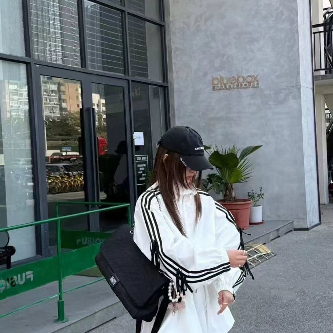 3개 자외선 차단 세트 퍼프 스커트 2026 봄 여름 한국 스타일 루즈핏 다용도 나비 매듭 트렌드 재킷 상세 이미지 6