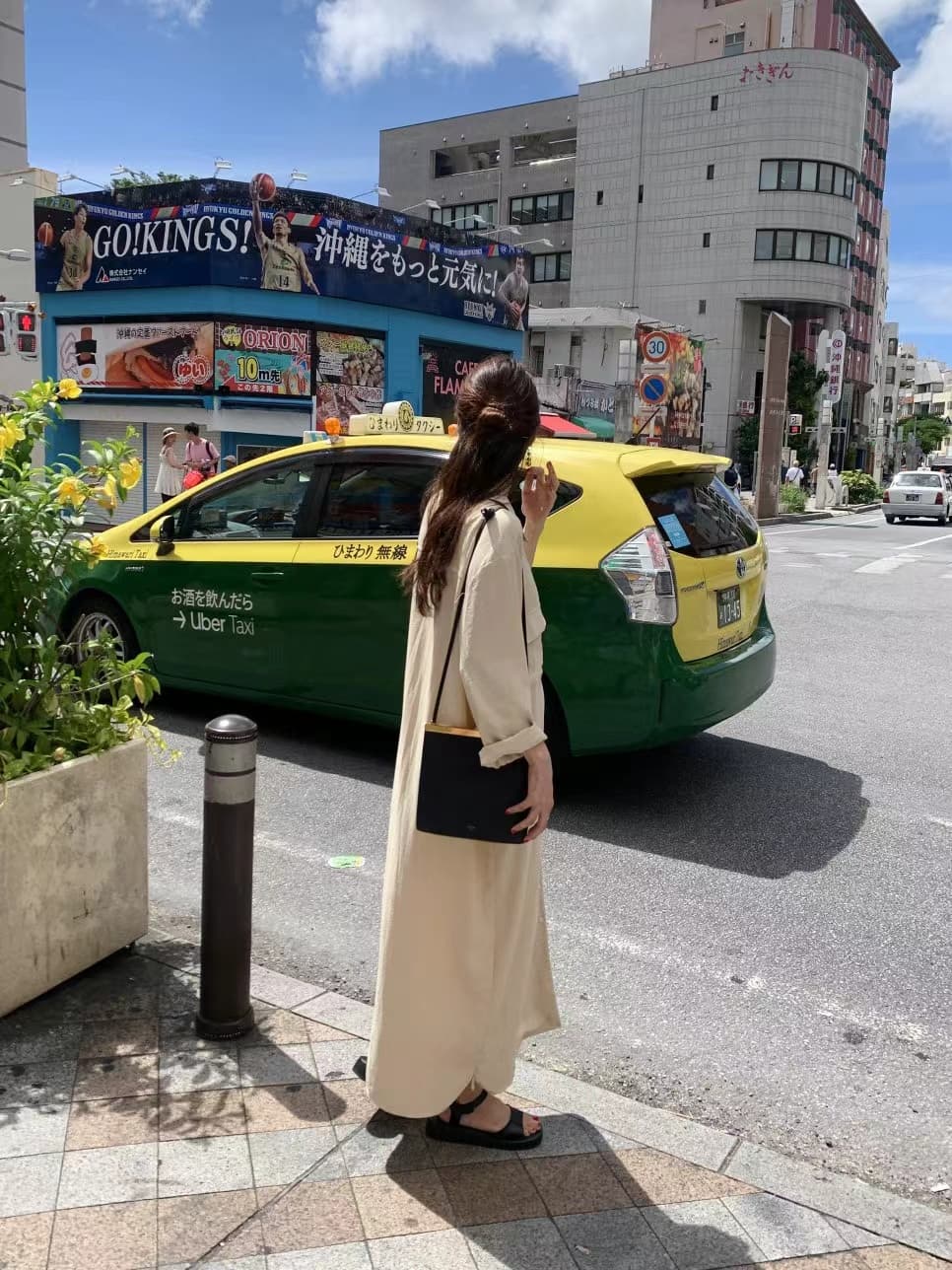 한국 스타일 루즈핏 미니멀리즘 느긋한 바람 더블 주머니 싱글 줄 버튼 긴팔 셔츠 드레스 상세 이미지 21