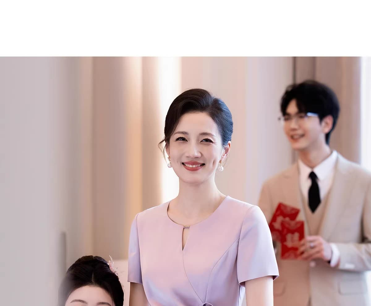 고급 안녕하세요. 시어머니 결혼 연회 로드 중 2026 새로운 영 안녕하세요. 엄마 품격 드레스 상세 이미지 15