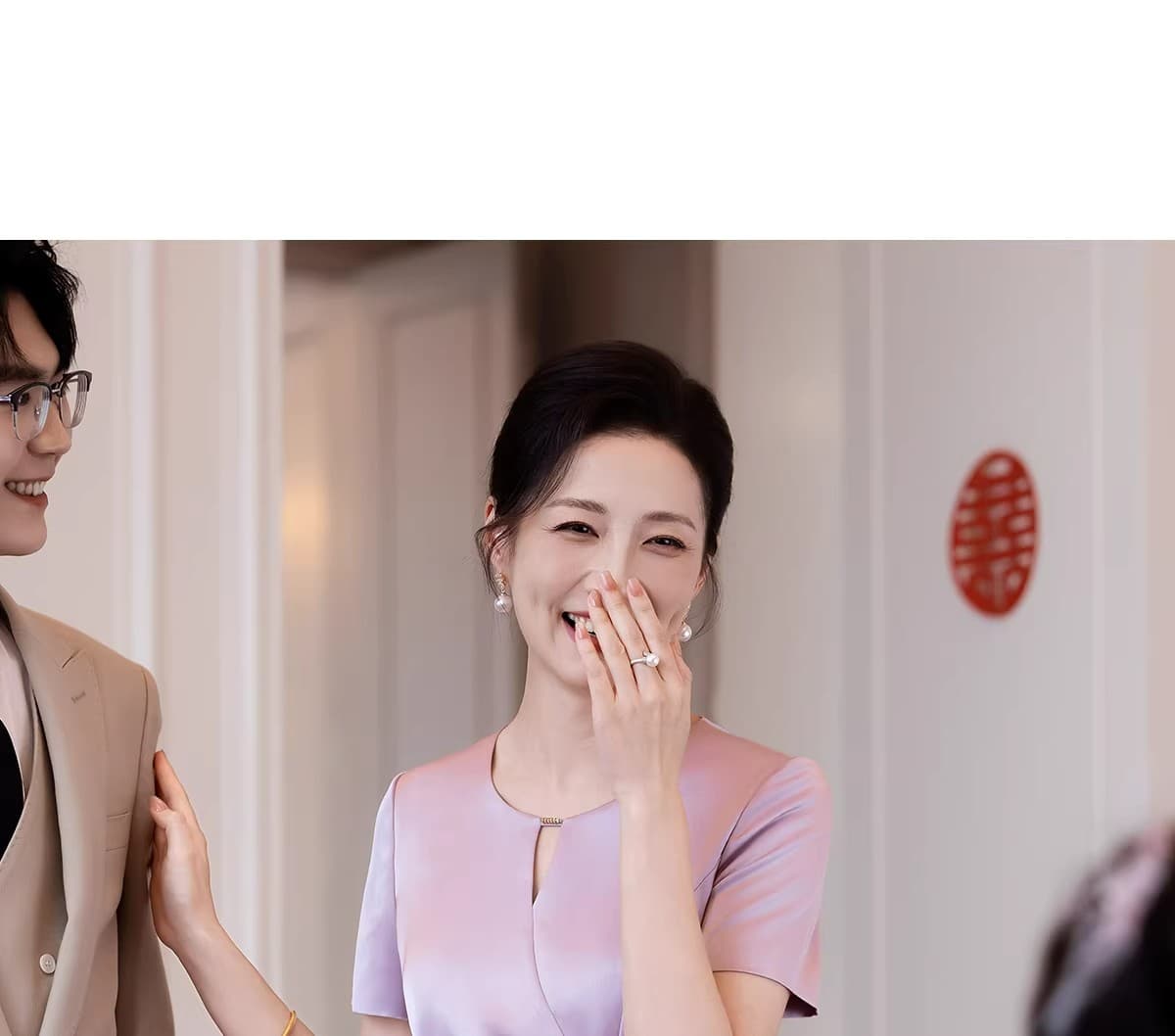 고급 안녕하세요. 시어머니 결혼 연회 로드 중 2026 새로운 영 안녕하세요. 엄마 품격 드레스 상세 이미지 21