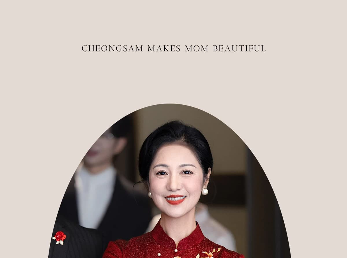 고귀한 영 엄마 결혼 연회 예복 2026 고급 빛 럭셔리 안녕하세요. 시어머니 결혼 치파오 새로운 중식 여성 드레스 상세 이미지 55