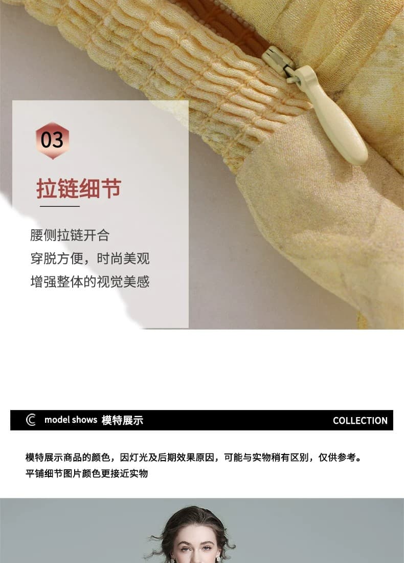 실크 드레스 여름 2026 새로운 우아함 명문 여성 레이스 측면 허리 수축 품격 치마 프랑스식 뽕나무 누에 실크 프린트 치마 상세 이미지 12