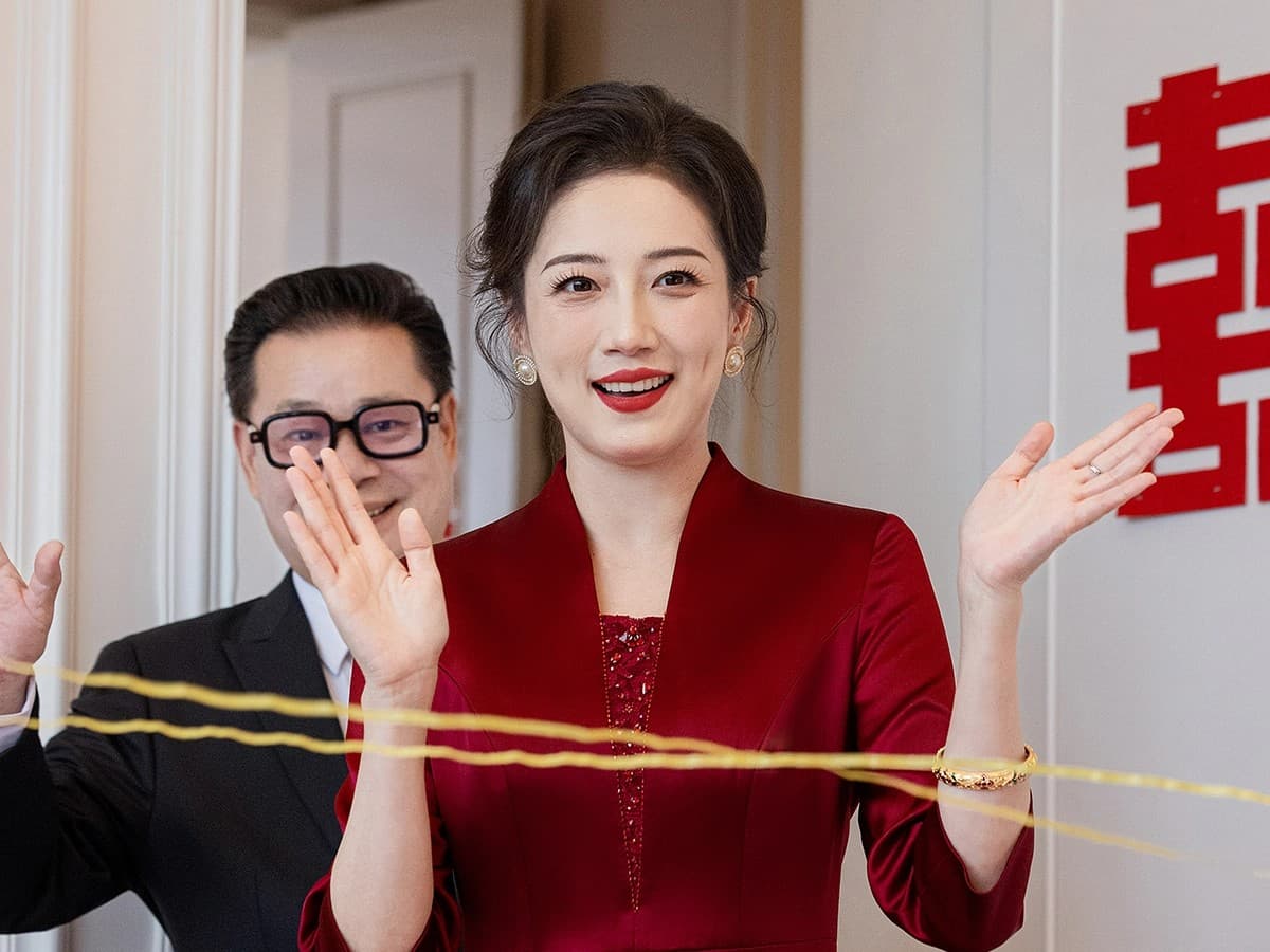 안녕하세요. 시어머니 결혼 연회 로드 중 2026 새로운 결혼 고급 엄마 토스트 예복 치파오 여성 드레스 상세 이미지 4