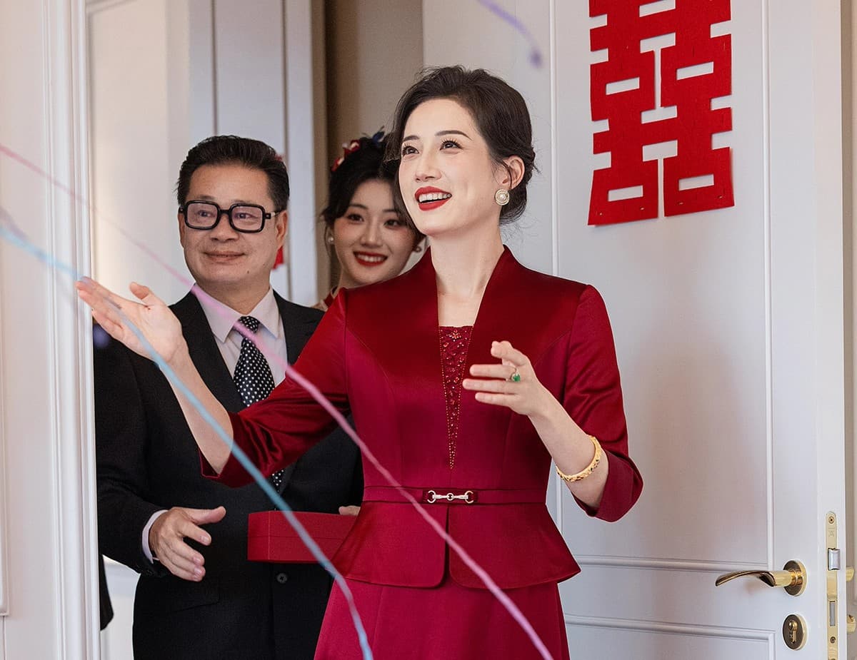 안녕하세요. 시어머니 결혼 연회 로드 중 2026 새로운 결혼 고급 엄마 토스트 예복 치파오 여성 드레스 상세 이미지 22