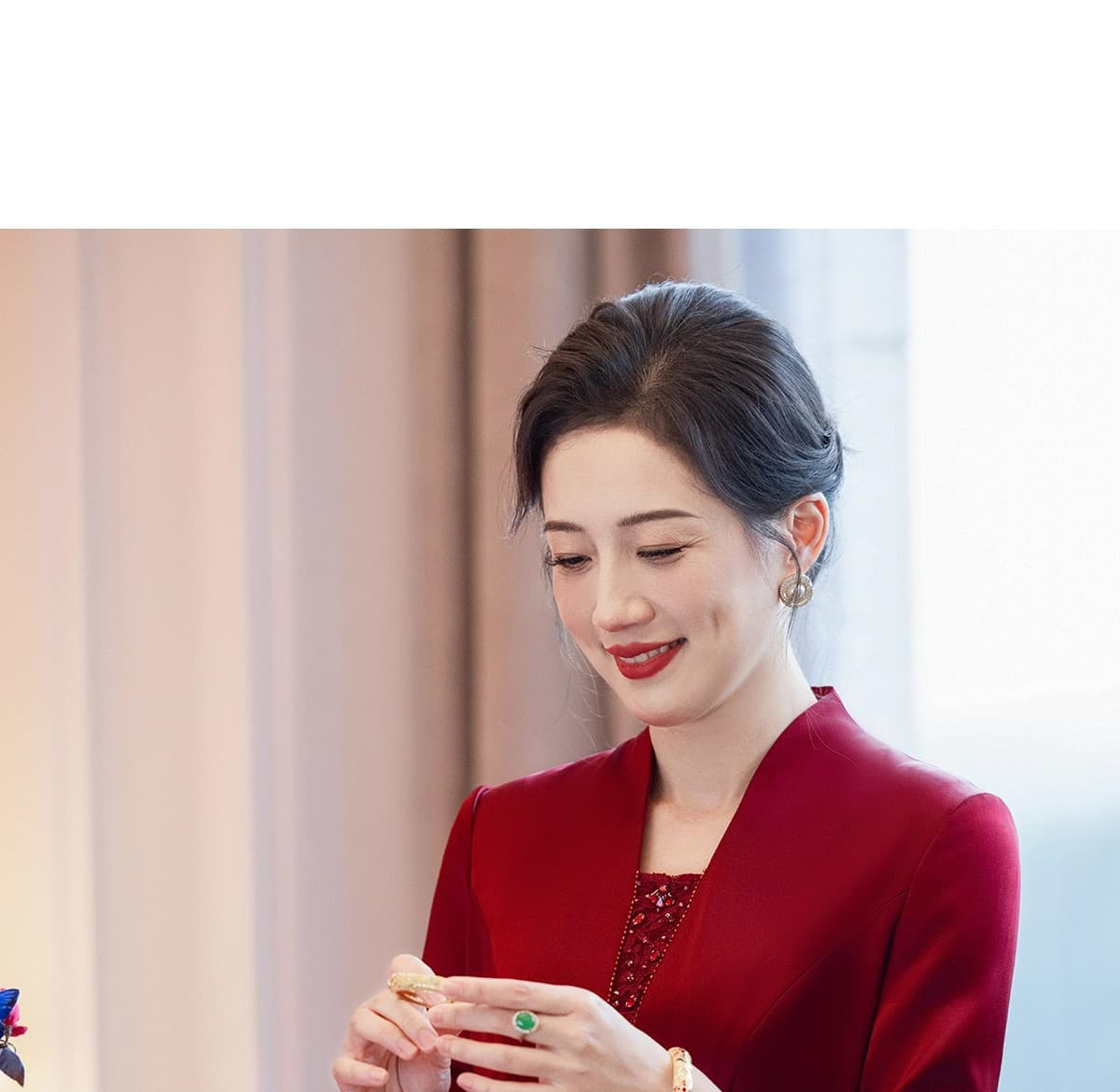안녕하세요. 시어머니 결혼 연회 로드 중 2026 새로운 결혼 고급 엄마 토스트 예복 치파오 여성 드레스 상세 이미지 26