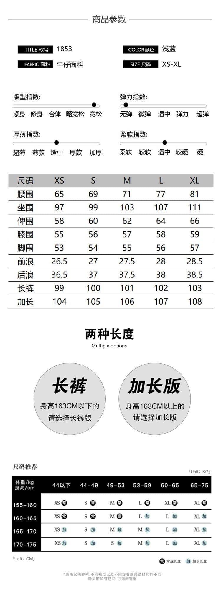 실사 워싱 하늘색 아메리칸 레트로 넓은 다리 청바지 여성 루즈핏 슬림해 보이는 모통이 칼 스트레이트 바닥 청소 바지 상세 이미지 5