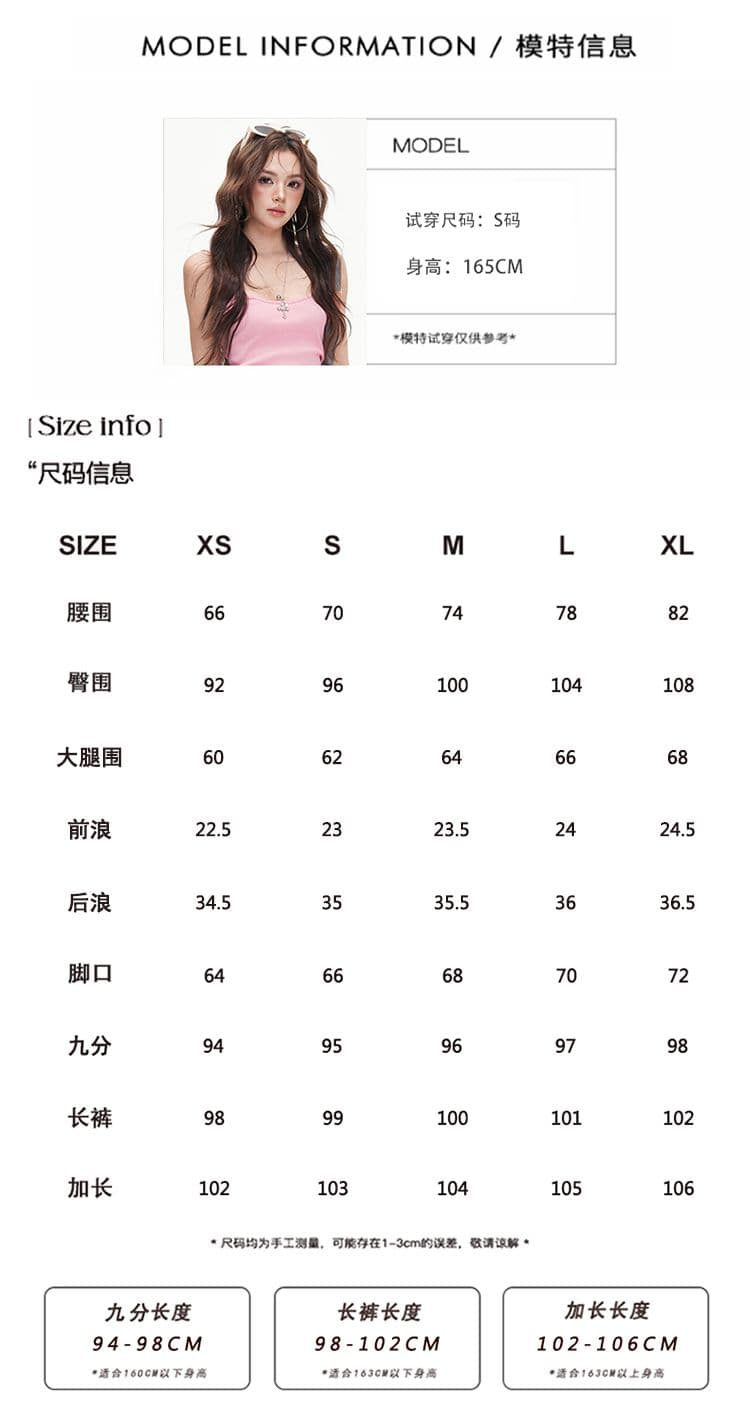 실사 분말 표준 핫걸 원본 암소 질감 아메리칸 디자인 센스 레트로 넓은 다리 청바지 가을 새로운 상세 이미지 6