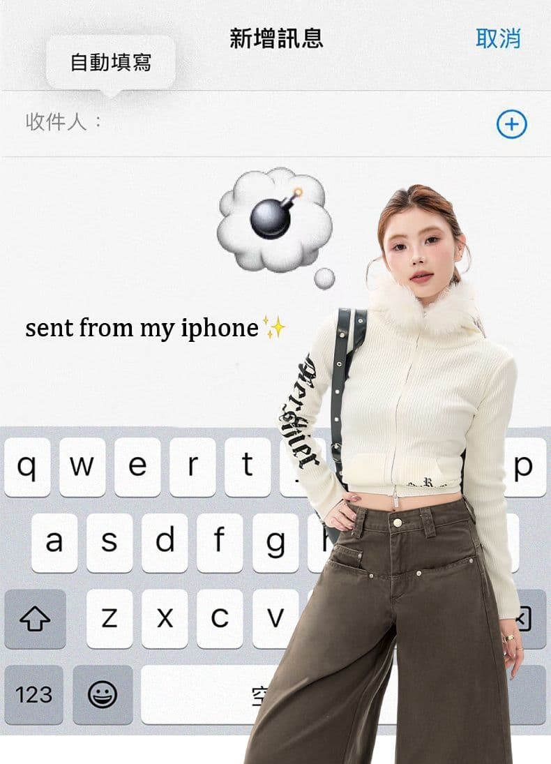 실사 레트로 작은 대중 루즈핏 넓은 다리 모통이 칼 워크웨어 팬츠 여성 레저 바닥 청소 긴 바지 여성 새로운 코코아 색상 상세 이미지 4