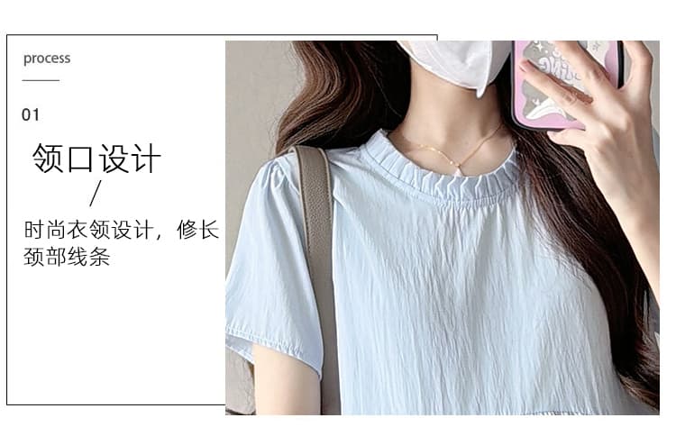 질량 실사 임산부 여름 드레스 드레스 2026 새로운 임산부 여름 중간 길이 임산부 치마 상세 이미지 6