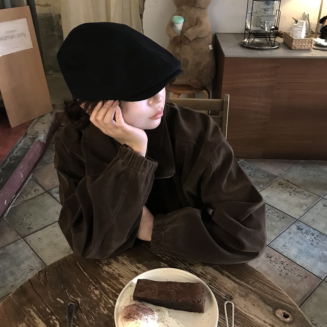 한국 스타일 가지고있다 밖으로 chic 루즈핏 개성 쇼트 스타일 캐주얼 재킷 재킷 상세 이미지 6
