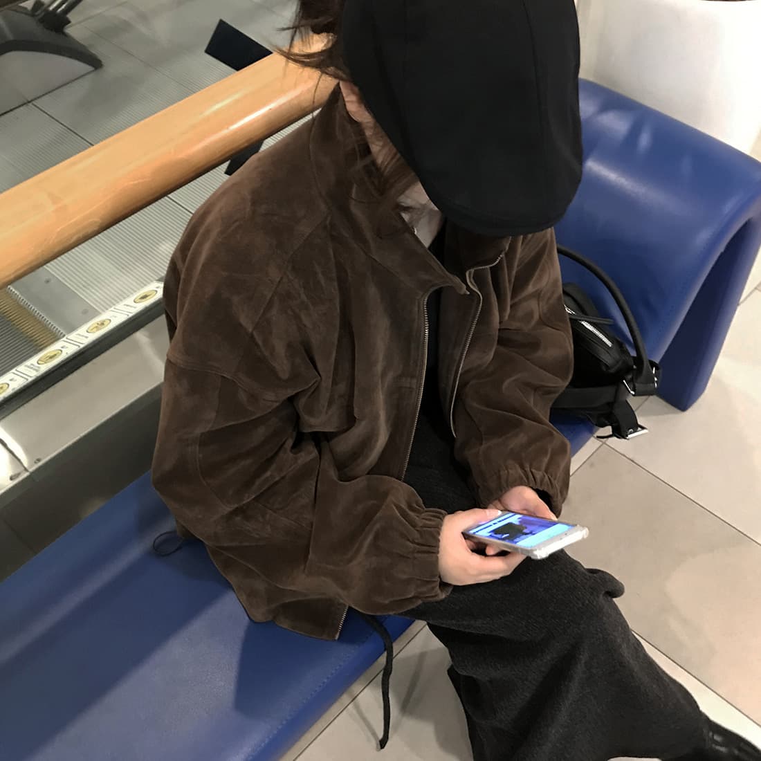한국 스타일 가지고있다 밖으로 chic 루즈핏 개성 쇼트 스타일 캐주얼 재킷 재킷 상세 이미지 10