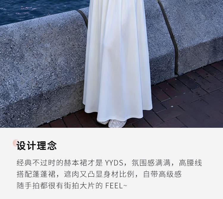검정색 그는 벤 바람 드레스 2026 새로운 여성 봄 가을 프랑스식 민소매 조끼 고급 센스 슬립 길다 치마 상세 이미지 3