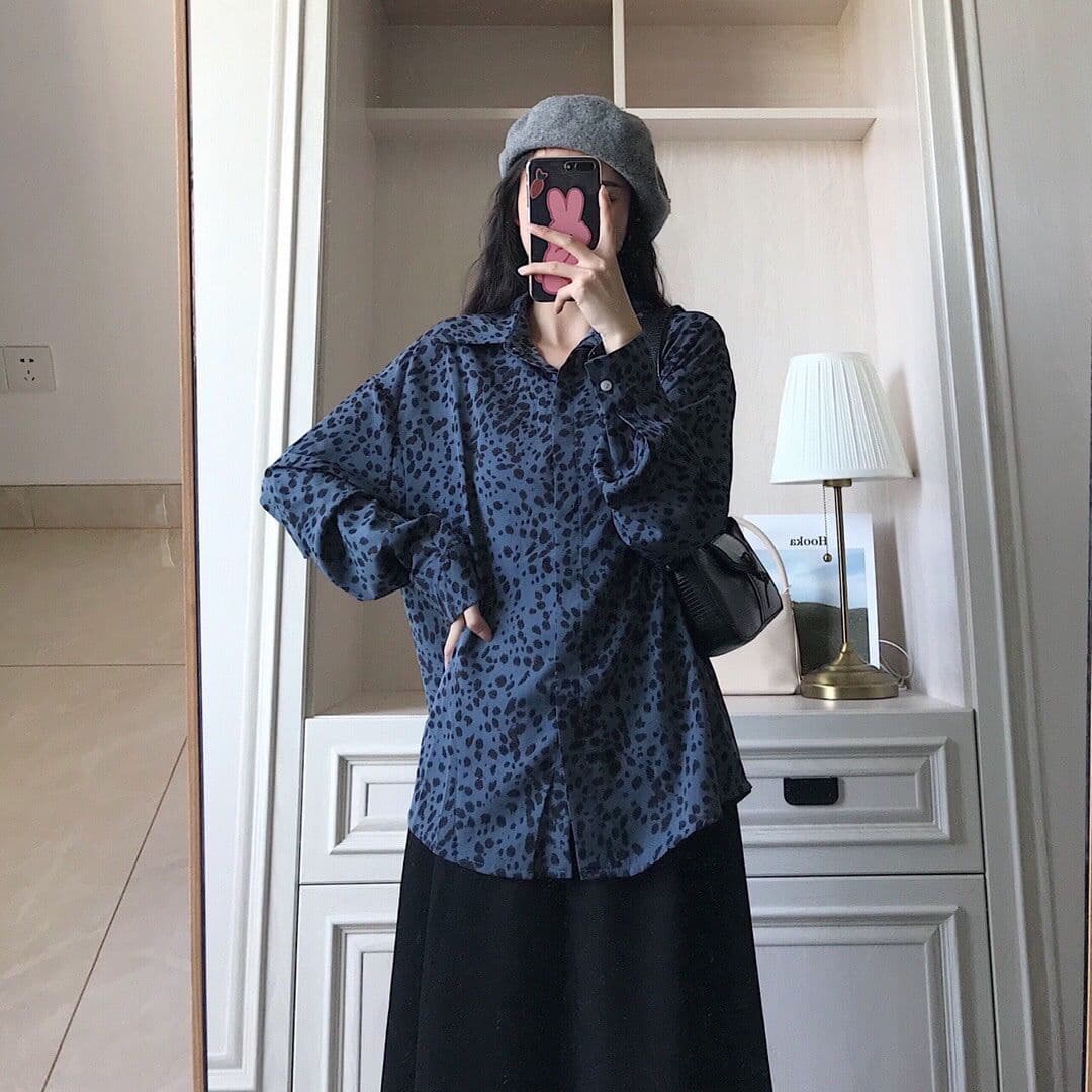 레트로 다용도 사선 무늬 연삭 털 반신 스커트 여성 가을 겨울철 새로운 하이웨이스트 슬림해 보이는 표지 넓적 다리 한 마디 우산 치마 상세 이미지 8
