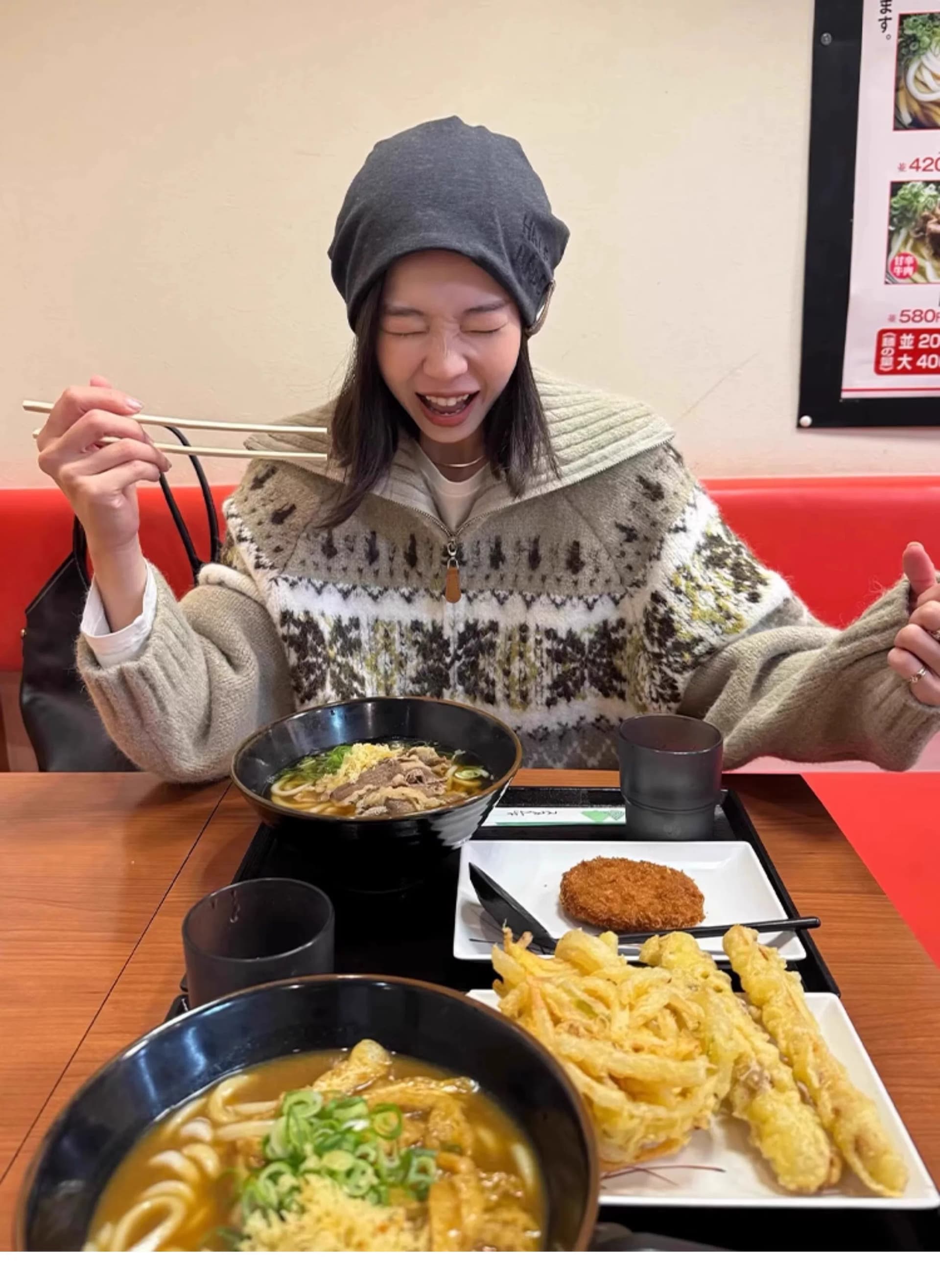 공정한 섬 레트로 자카드 폴로 칼라 더블 지퍼 긴팔 스웨터 여성 코트 루즈핏 느긋한 바람 니트 오픈 가디건 맨위 상세 이미지 3