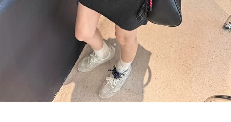 지금 지금 임산부 새로운 세트 대 에디션 격자 무늬 셔츠 슬립 드레스 투피스 세트 상세 이미지 44