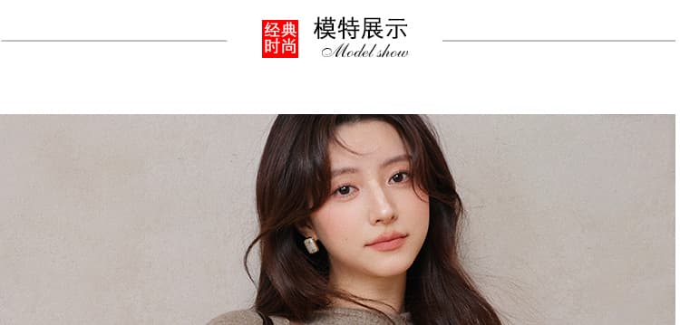 임산부 새로운 디자인 센스 루즈핏 슬림해 보이는 표지 배 드레스 상세 이미지 16