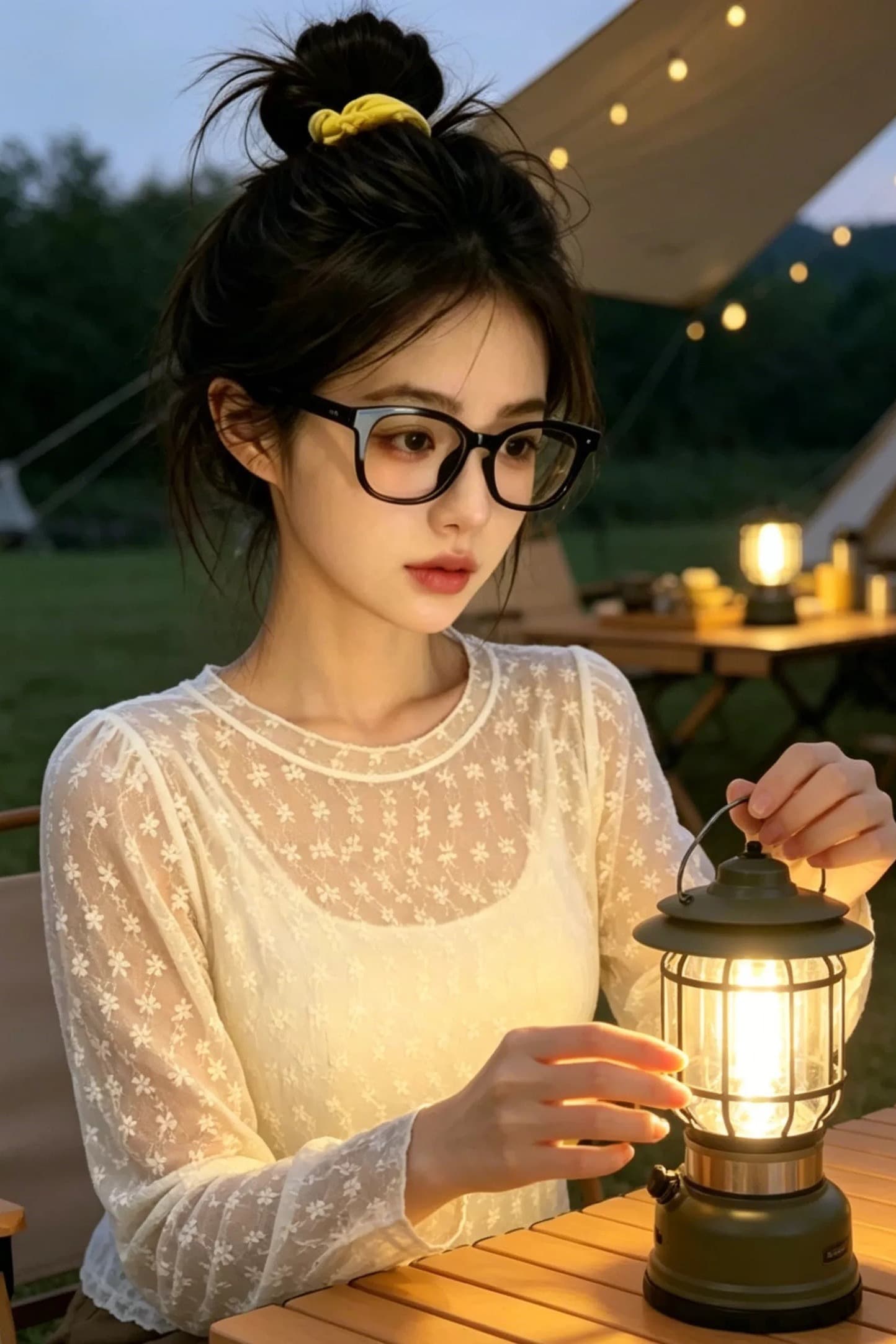 레이스 마이크로 ~을 통해 얇은 스타일 긴팔 티셔츠 여성 여름 2026 새로운 한 부서 자이언트 잘 생긴 순수한 욕망 자외선 차단 블라우스 맨위 이미지 3