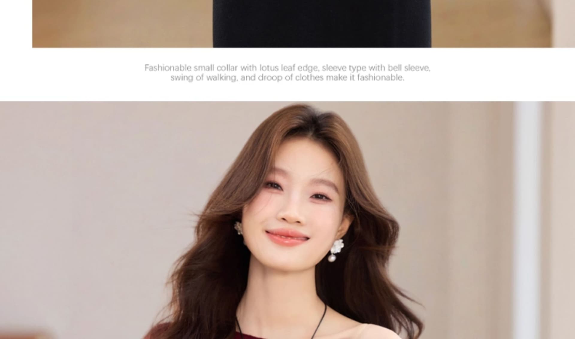 2026 봄 가을 새로운 우아함 품격 보트넥 만나는 니트 스웨터 루즈핏 표지 고기 부드러운 찹쌀 패션 맨위 여성 의류 상세 이미지 21