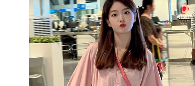 임산부 봄 드레스 여성 드레스 2026 새로운 작은 키 트렌디 엄마 연령 감소 중간 길이 핑크색 셔츠 치마 봄 가을 상세 이미지 32