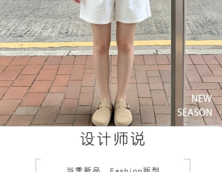 한 부서 그레이트 통해보기 가져 가라. 전체 집합 2026 새로운 파란색 조끼 맨위 여름 화이트 복부 지지 반바지 세트 상세 이미지 2