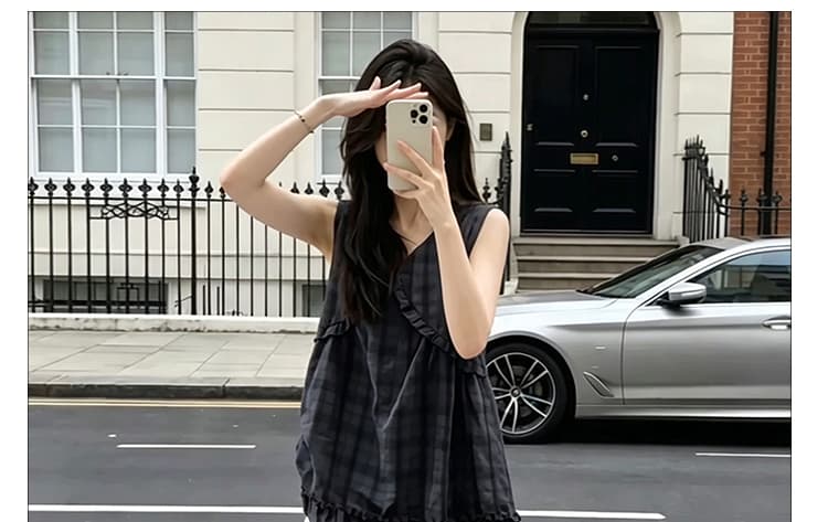 2026 슈퍼 화재 연령 감소 ootd 착용 가져 가라. 에이즈 환자 여성 세트 여름 민소매 조끼 맨위 화이트 복부 지지 반바지 세트 상세 이미지 12