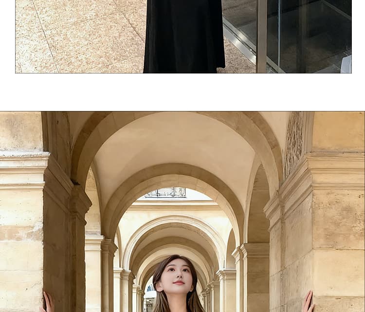 출산 착용 레이스 조각 니트 드레스 복장 아이들 가을 겨울철 2026 새로운 경기 코트 인사이드 가져 가라. 롱 스커트 상세 이미지 12