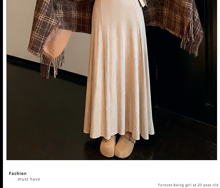 출산 착용 레이스 조각 니트 드레스 복장 아이들 가을 겨울철 2026 새로운 경기 코트 인사이드 가져 가라. 롱 스커트 상세 이미지 20