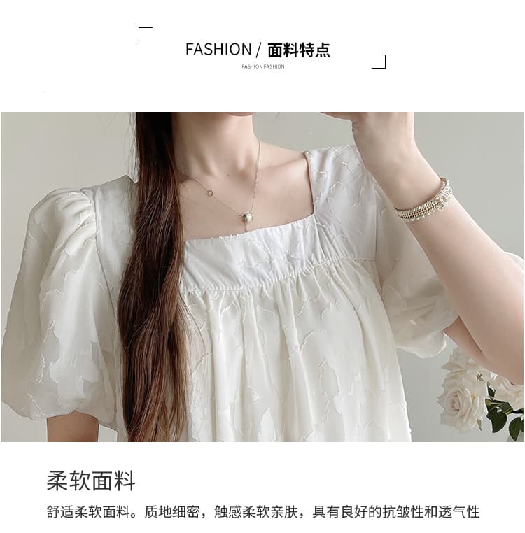 선물 물품 실사 임산부 드레스 여름 새로운 부드러운 휴가 바람을 피우다 롱 코트 레이스 자수 임산부 치마 상세 이미지 7